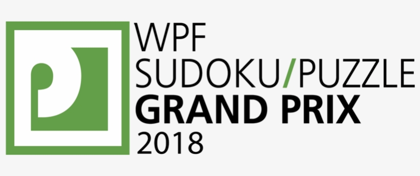 The 2018 Wpf Sudoku Grand Prix Is Here - Oval, transparent png