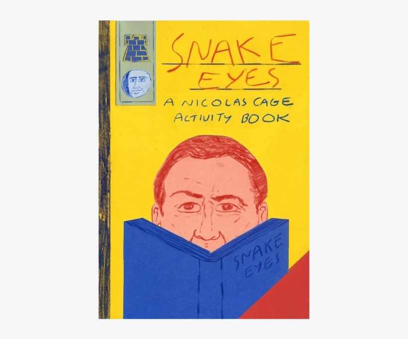 A Nicolas Cage Activity Book, transparent png