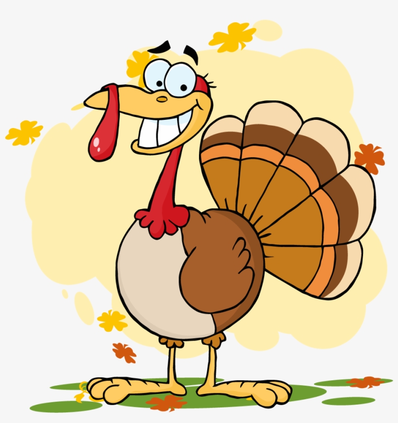 Thankful For A Hearing Loss - Turkey Cartoon, transparent png
