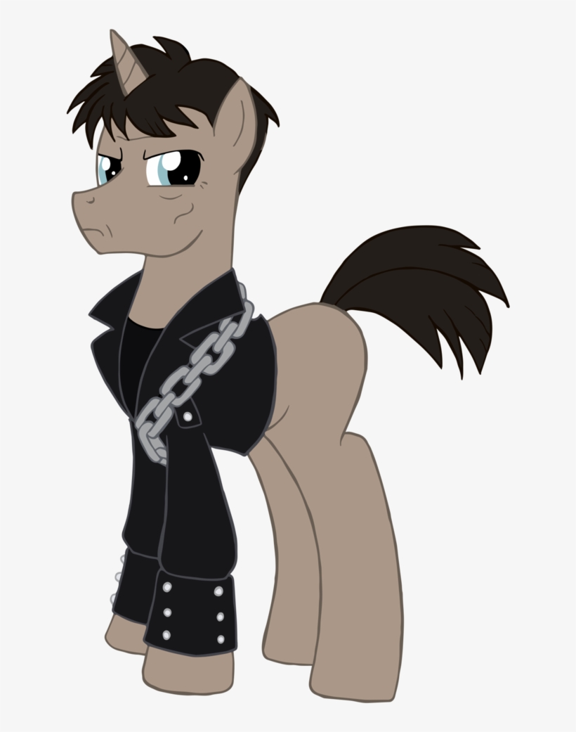 #1470085 - Artist - Edcom02, Artist - Jmkplover, Clothes, - Johnny Blaze Pony, transparent png