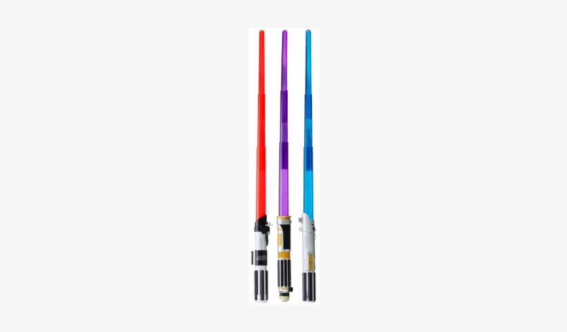 Electronic Lightsaber 2013 Wave - Star Wars Lightsaber Mace Windu, transparent png