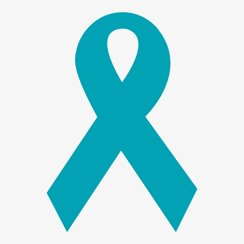 From Us To You Ribbon Cmyk - Cervical Health Awareness Ribbon, transparent png