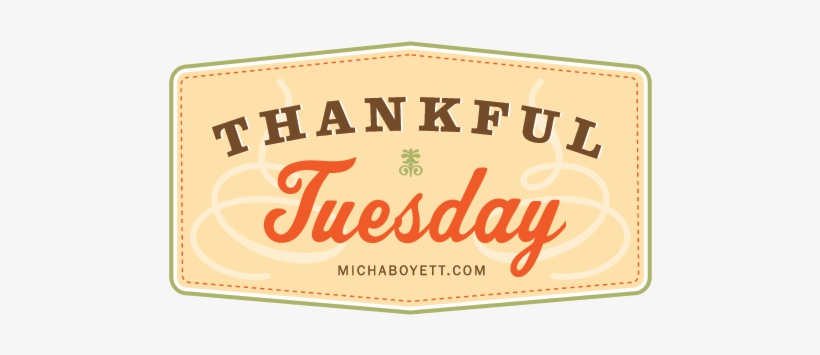 Thankful Tuesday, transparent png