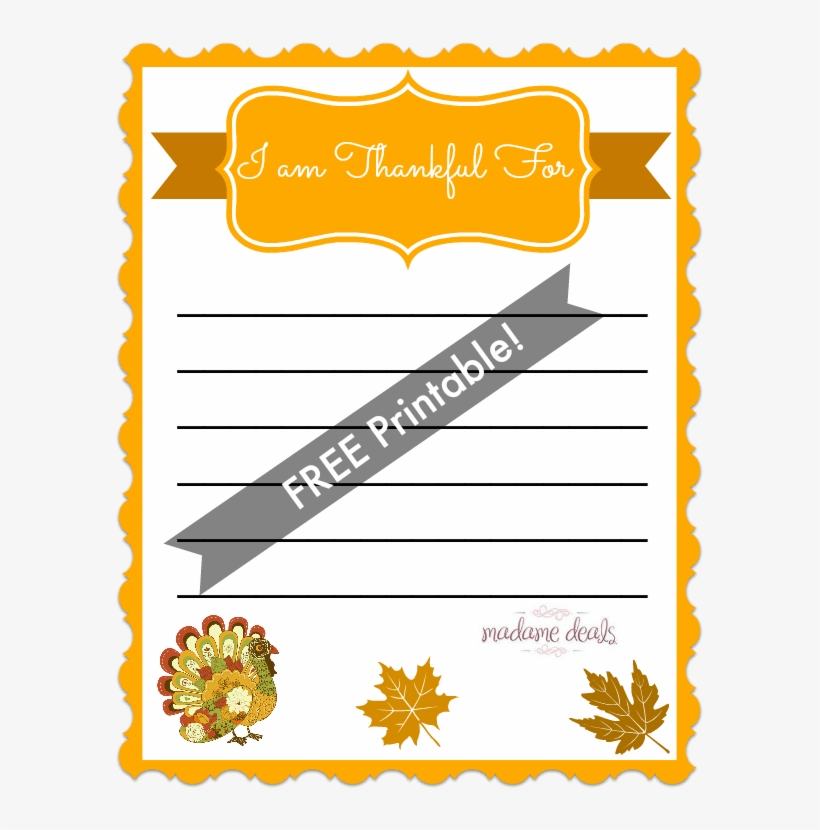 Here Is My Free Thanksgiving Printable For Kids - Buntes Die Herbst-türkei-glas-glückliche Karte, transparent png