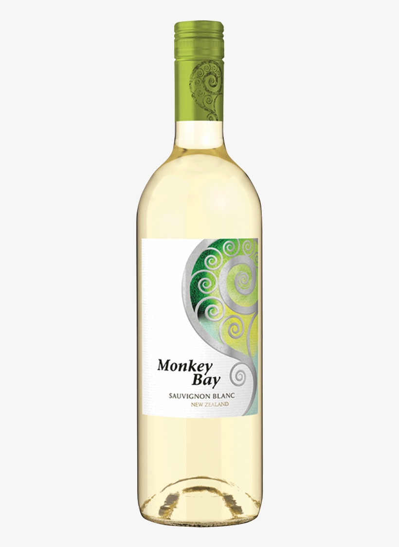 Monkey Bay Sauvignon Blanc - Monkey Bay Marlborough Sauvignon Blanc 2011 (new Zealand), transparent png