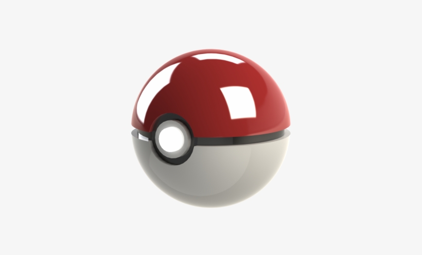 Pokeball Png Image - 3d Computer Graphics, transparent png