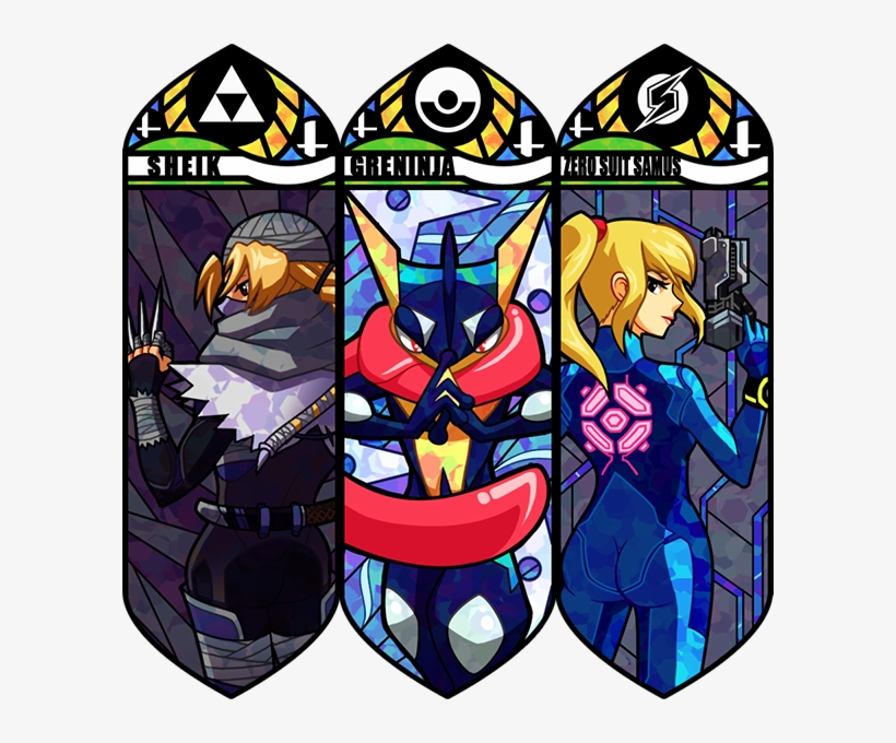 🎃 𝙌𝙐𝘼𝙎𝙎𝙄𝙃𝙊𝙇𝙇𝙄𝘾 👻 On Twitter - Greninja And Zero Suit Samus, transparent png