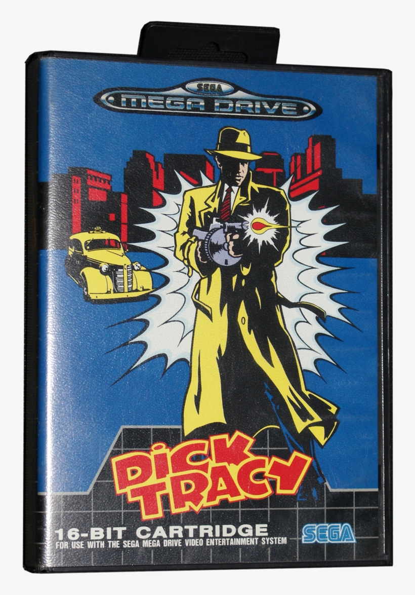 I - Dick Tracy Mega Drive, transparent png