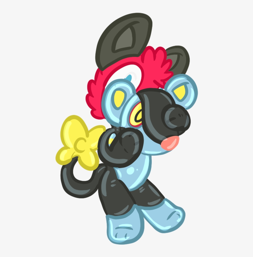 A Crosscheck Fox Gets Into A Luxray - Illustration, transparent png