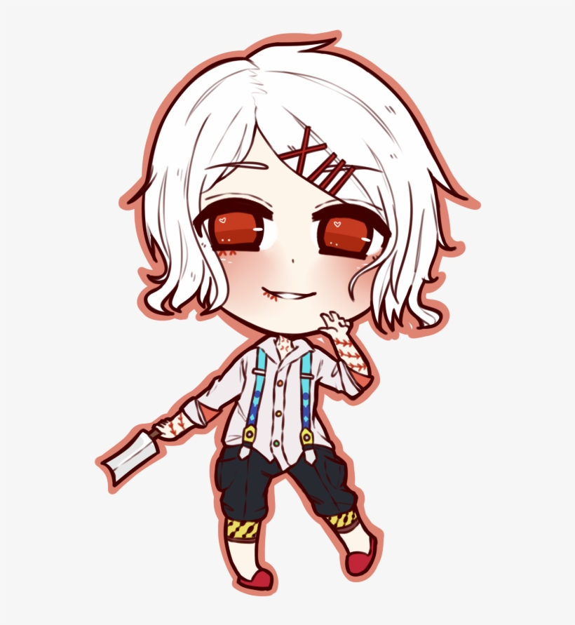 Clipart Freeuse Juuzou By Jasmiass On Deviantart - Tokyo Ghoul Sticker, transparent png