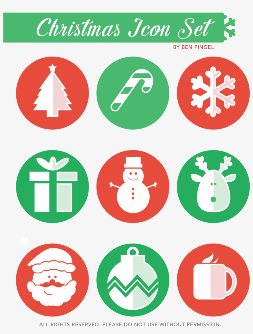 Cute Christmas Icon Set - Christmas Cute Icon, transparent png
