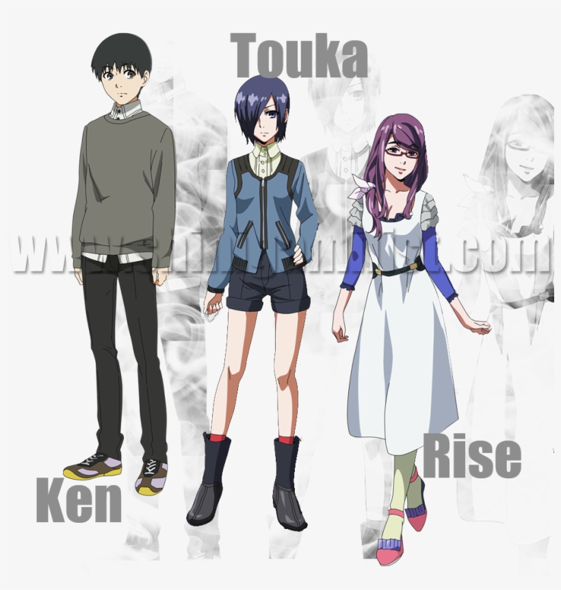 Summer Anime Season 2014 Preview Tokyo - Tokyo Ghoul Kirishima Touka Cosplay Wig, transparent png