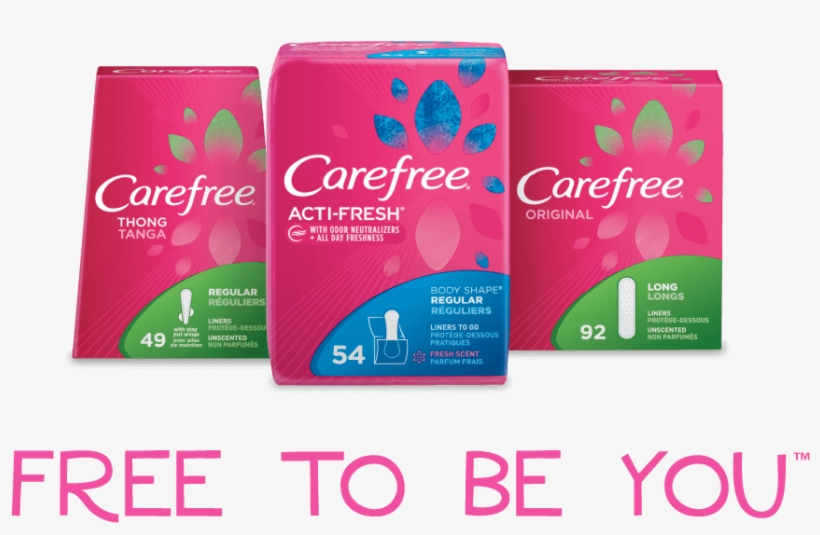 From Light Leaks To Unexpected Periods And Everything - Care Free Acti-fresh Ultra-thin Pantiliners, Regular/scented,, transparent png