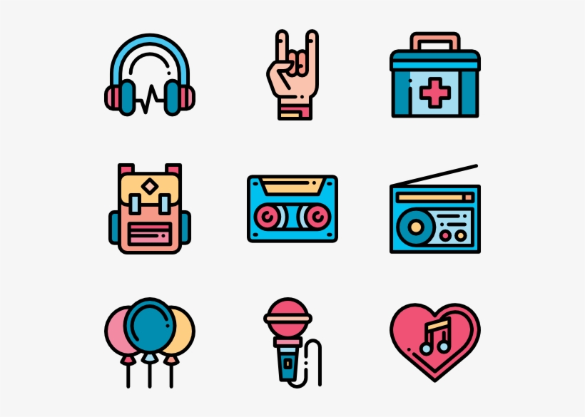 Image Freeuse Download Concert Icon Packs Svg Psd Png - Web Design Icons, transparent png