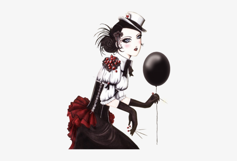 Goth-016 - Sticker, transparent png
