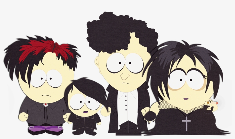 Download - South Park Goths, transparent png