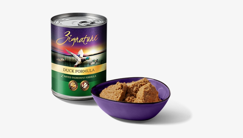 Zignature Canned Dog Food, transparent png