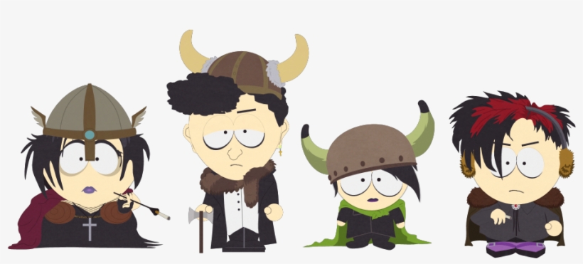 Fighters Of Zaron Viking Goth Kids Cards Goth South Park Phone Destroyer 960x540 Png Download Pngkit
