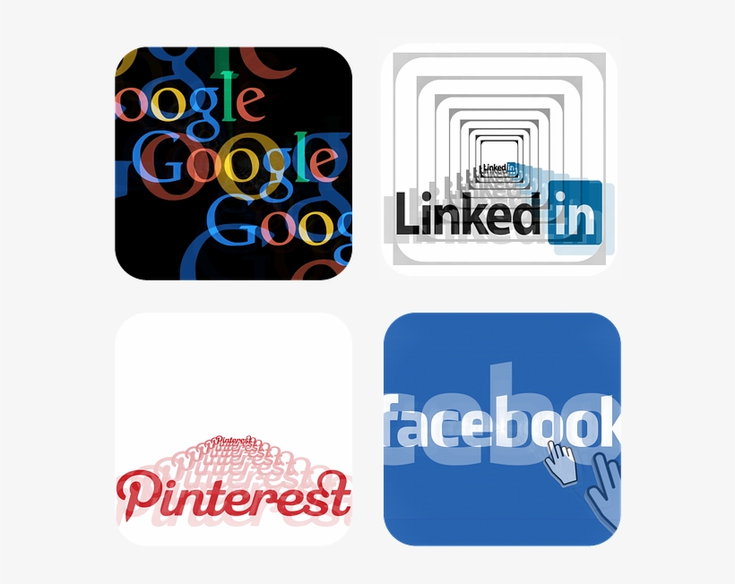 Social Media, Google, Linked In, Pinterest, Facebook - Linkedin, transparent png