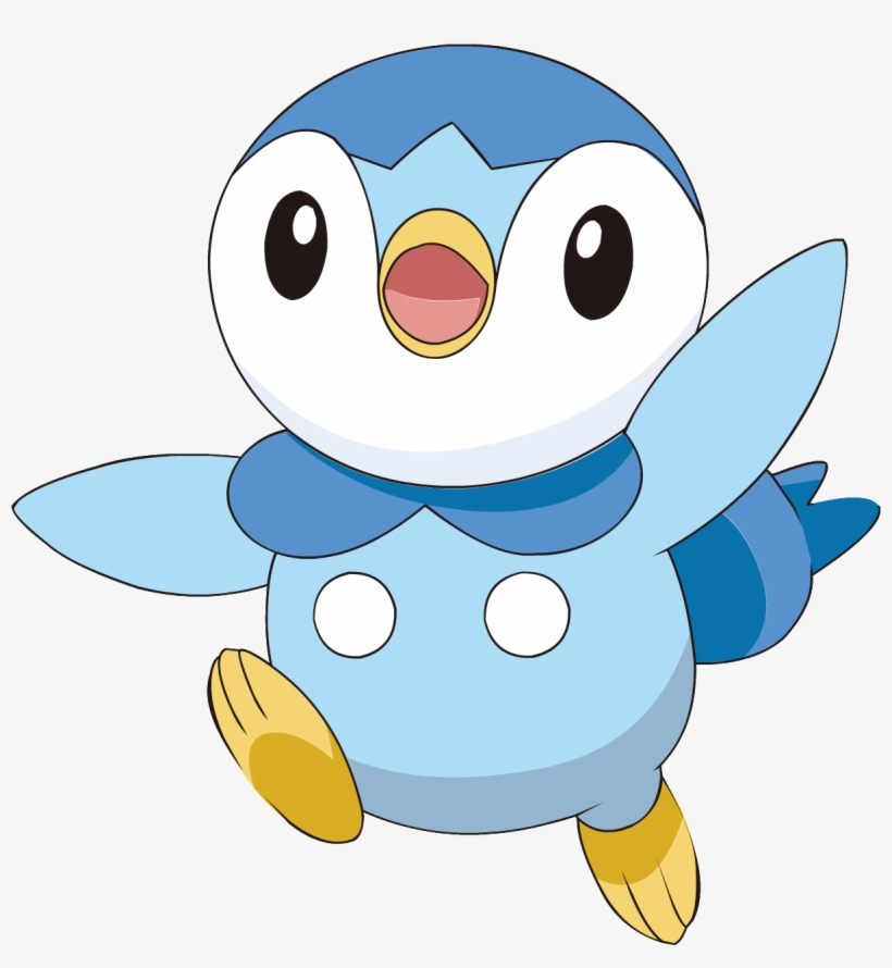 Anime Boy Clipart Goth - Piplup Pokemon, transparent png