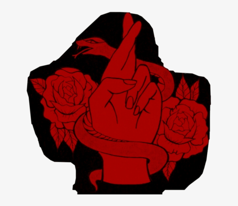 Aesthetic Tumblr 666 Gbc Goth Grunge Freetoedit - Grunge Flower Aesthetic Transparent, transparent png