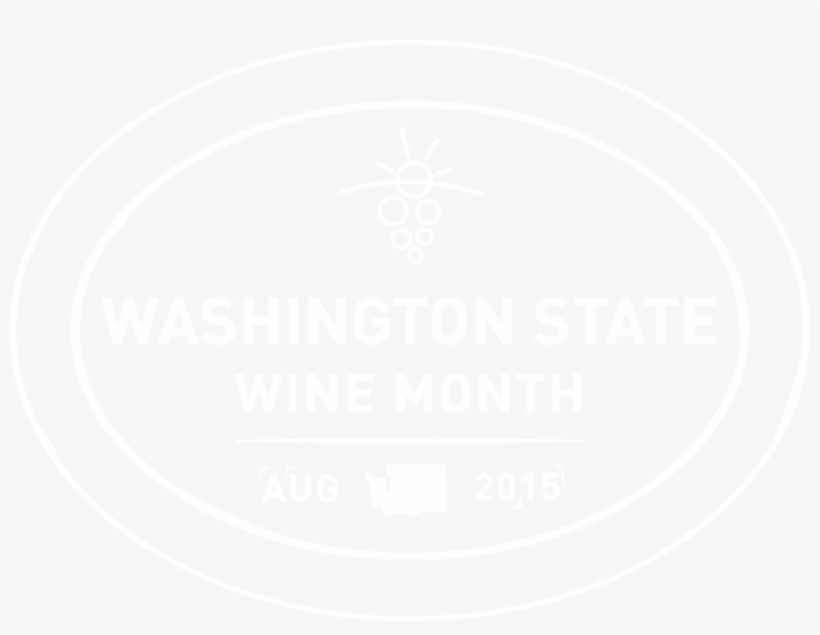Wastwinemonth Ovallogo White 2015 - Circle, transparent png