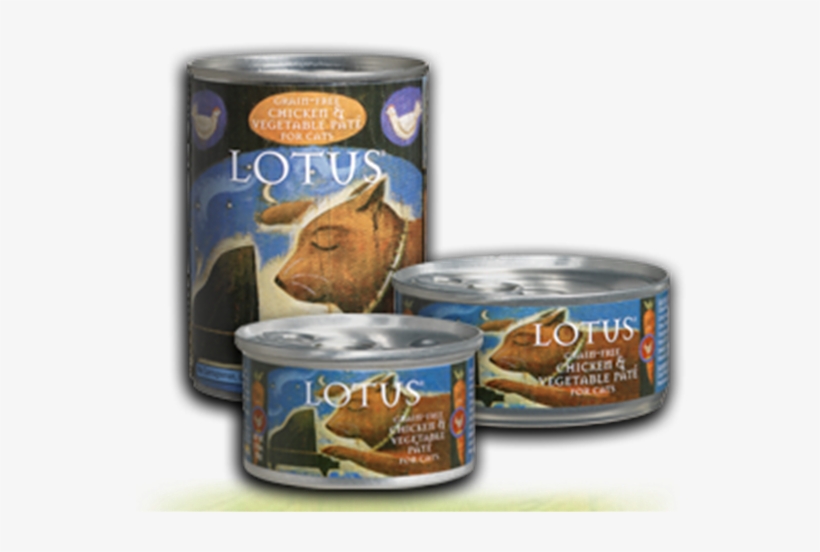 Lotus Chicken Canned Cat Food, 24 X 2.75 Oz, transparent png