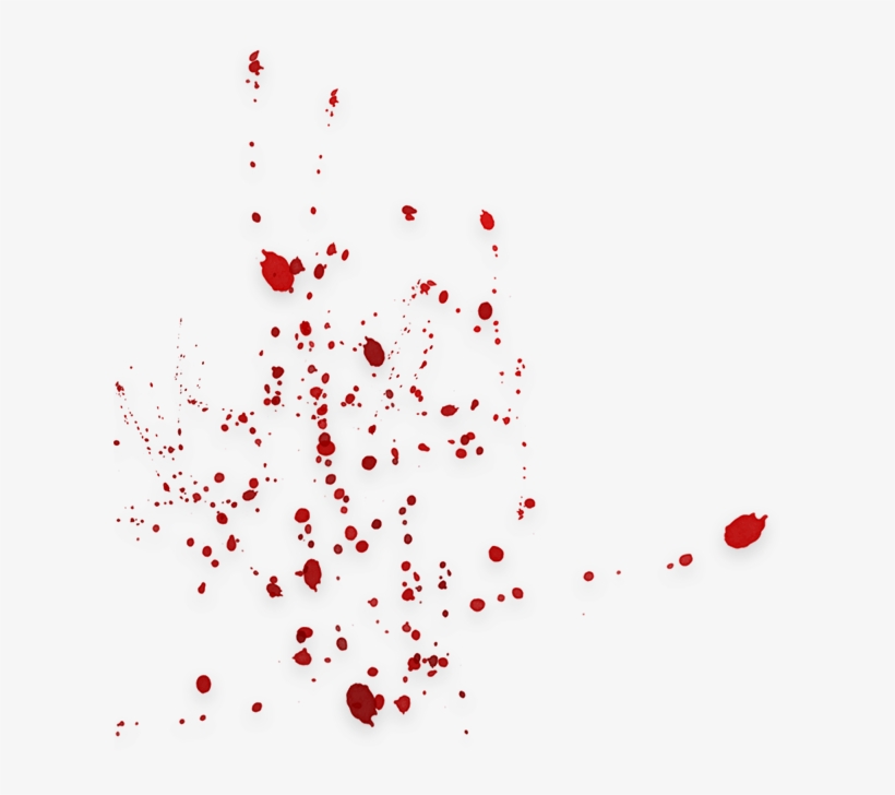 Blood Splatter - Blood, transparent png