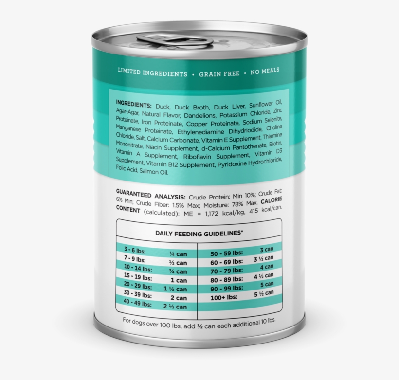 Rawbble Canned Food Recipe - Bixbi Rawbble Grain-free Duck Recipe Freeze Dried Dog, transparent png