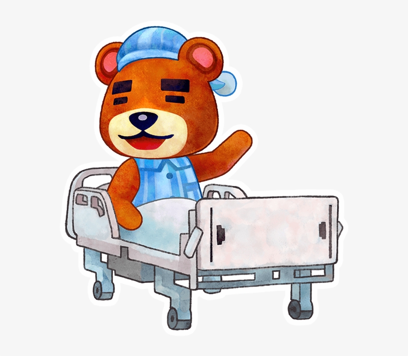 View Samegoogleiqdbsaucenao Hospital Teddy , - Teddy Animal Crossing, transparent png