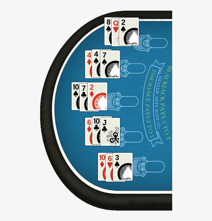 A Table Where All Players Have Been Dealt Three Cards - Playing Card, transparent png