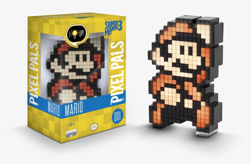 Pdp Pixel Pals Nintendo Super Mario Bros 3 Mario Collectible - Pixel Pals Nintendo Mario, transparent png