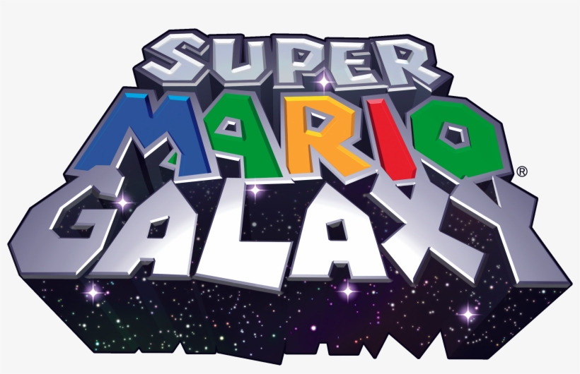 Super Mario Galaxy Logo - Super Mario Galaxy Logo Png, transparent png