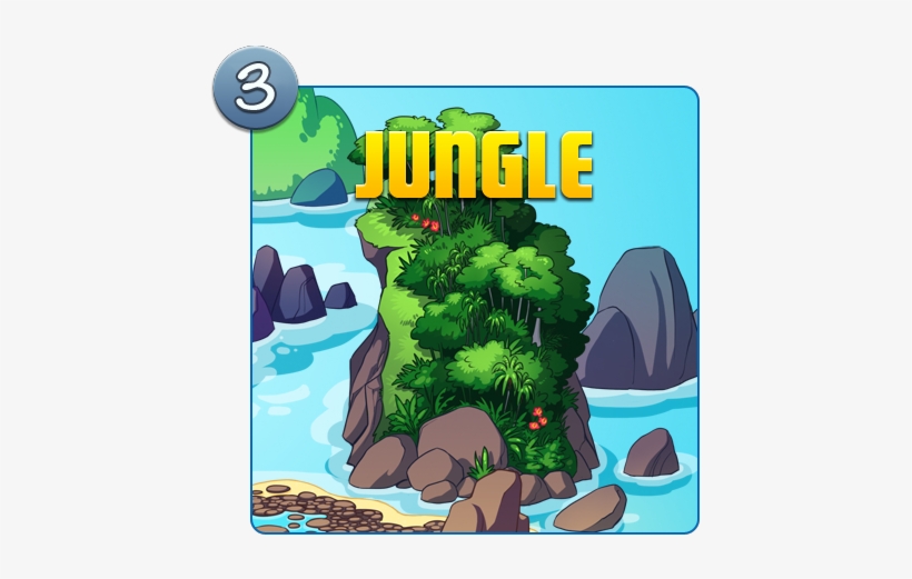Water Island Jungle Icon - Icon, transparent png