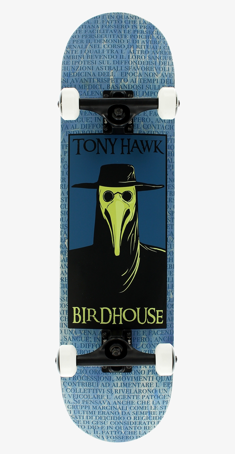 Birdhouse High-grade Plague Doctor 8" Complete Skateboard - Birdhouse Plague Doctor Skateboard - 8", transparent png