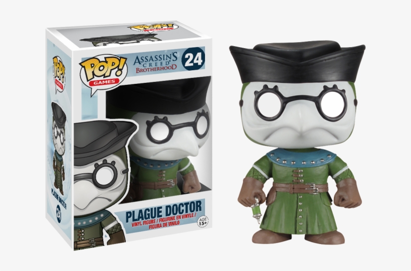 Plague Doctor From Assassin's Creed @ Forbiddenplanet - Assassins Creed Pop, transparent png