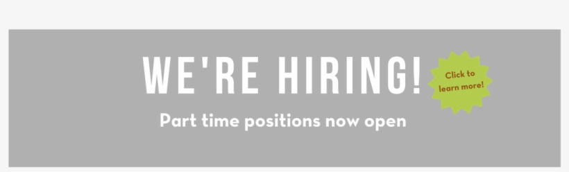 We're Hiring Mcs - Monochrome, transparent png