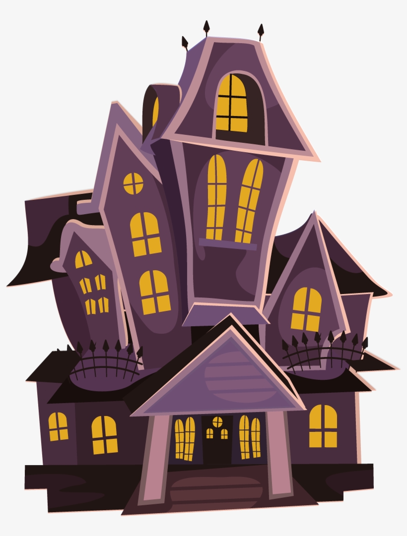 Free Haunted House - Haunted House Clipart, transparent png