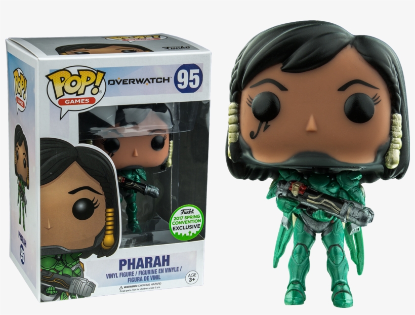 Exclusive Pharah Pop - Funko Pop Overwatch Pharah, transparent png