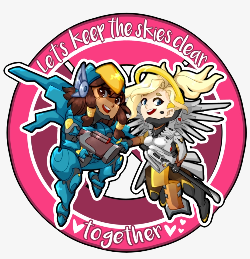 Blogging Overwatch Overwatch Fanart Pharmercy Pharah - W0nderland, transparent png