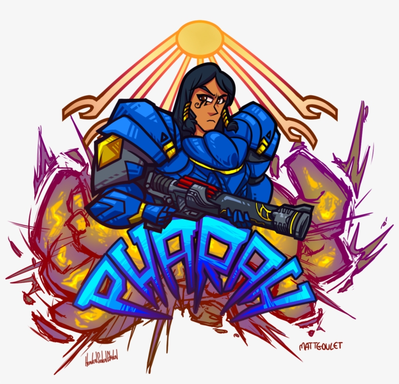 Matts-pharah - Illustration, transparent png