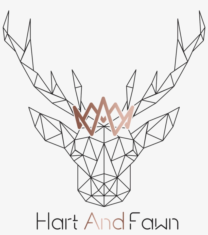 Geometric Polygon Deer, transparent png