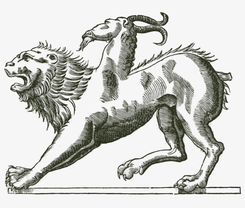 Medium Image - Chimera Clipart, transparent png