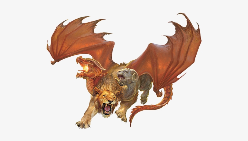 This Is, Naturally, A Slight Departure From The Chimera's - Waterdeep Dragon Heist Pdf, transparent png