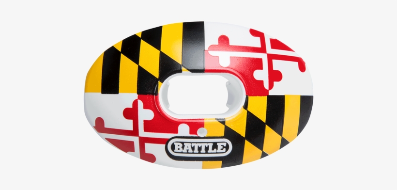 Battle Oxygen Limited Edition Mouthguard Maryland State - Football Mouth Guard, transparent png