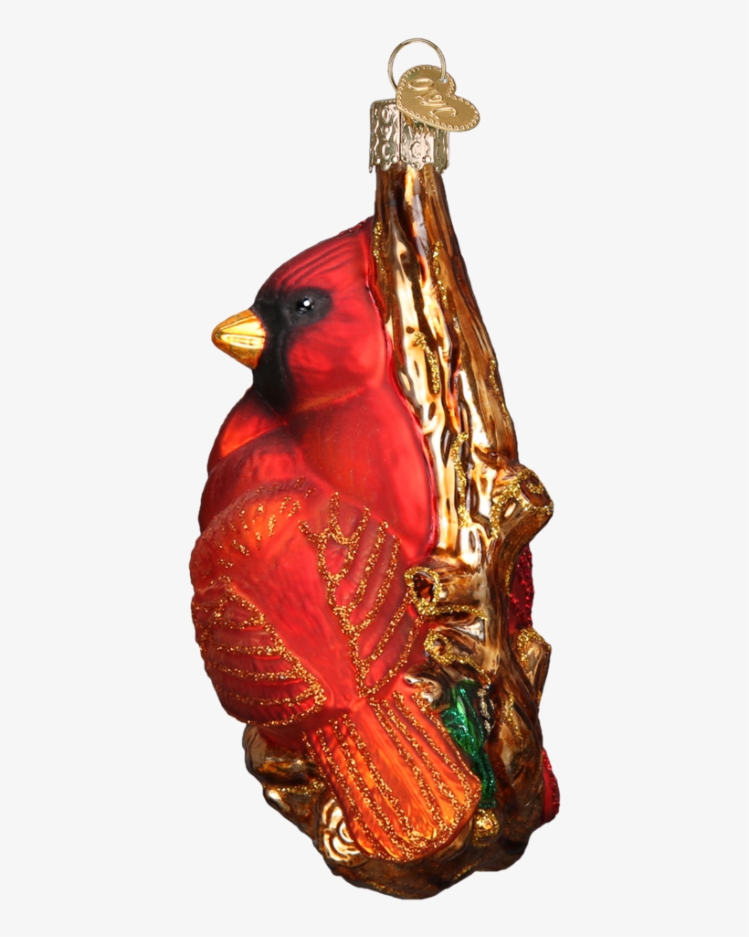 Pair Of Cardinals Ornament - Northern Cardinal, transparent png