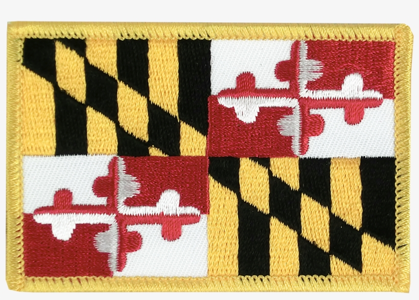 Maryland - Flag Patch - Iphone Background Maryland State Flag, transparent png