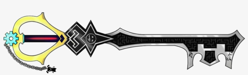 Djinn's Keychain That He Obtained After Becoming A - Custom Keyblade, transparent png