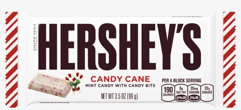 Hershey's Candy Cane Bar, transparent png