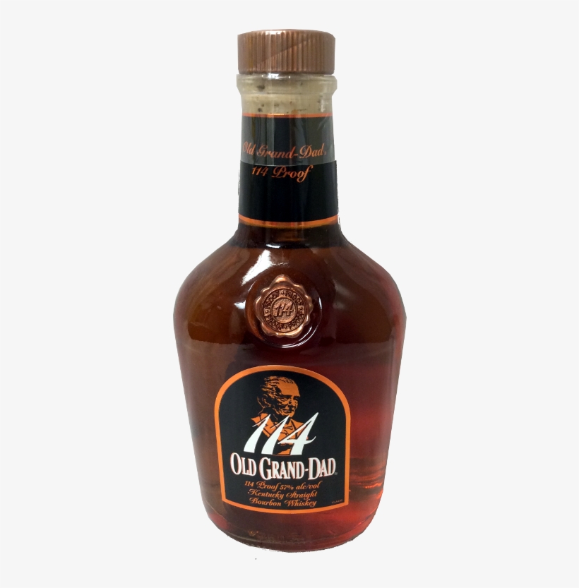 Old Grand Dad 114 Yr - Old Grand Dad Bourbon Whiskey 114@ Barrel Strength, transparent png